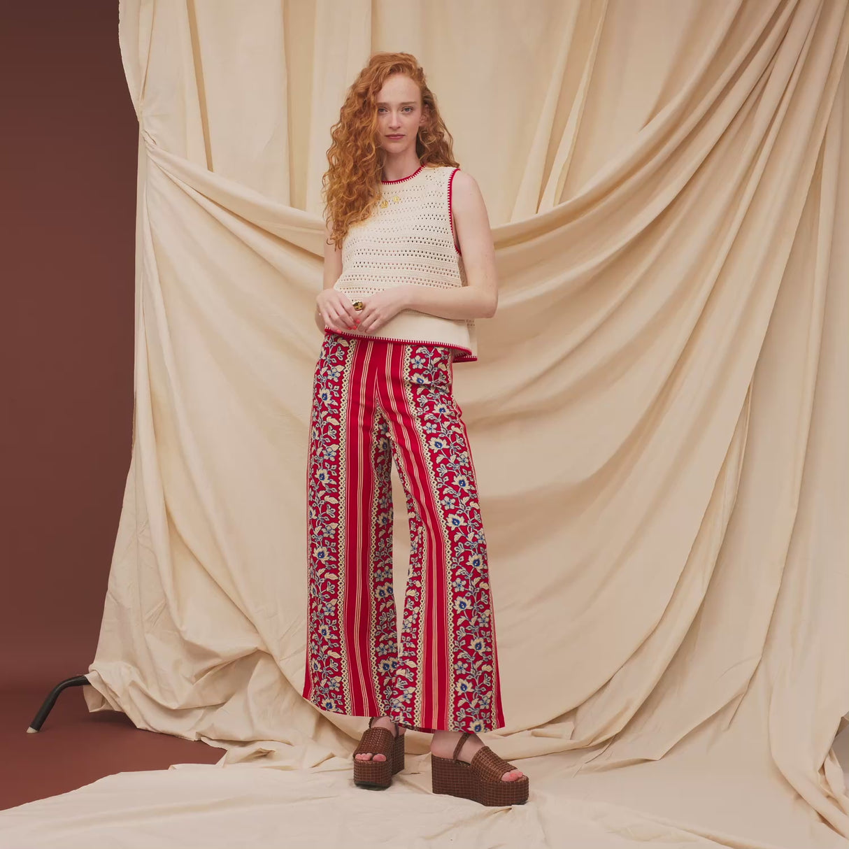 Natalina Knit Top - Pearl