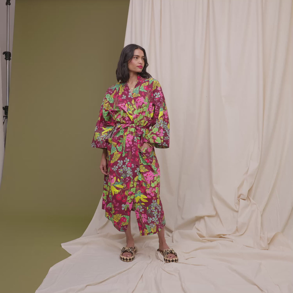 Genevieve Cotton Bath Robe