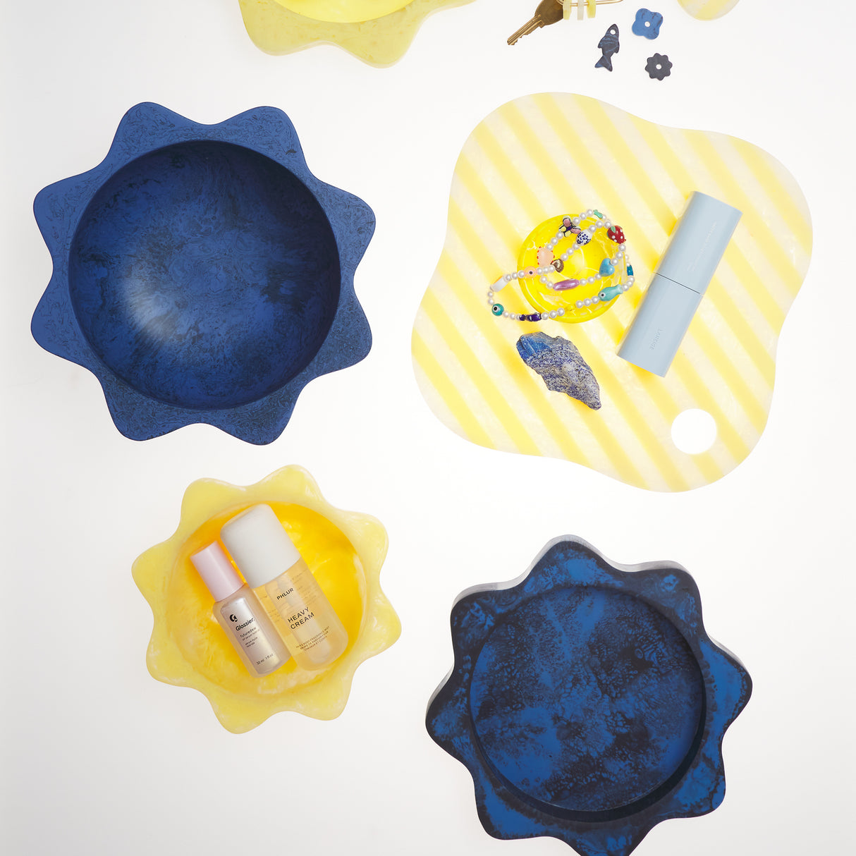 Sophie Small Resin Bowl - Aspen Gold