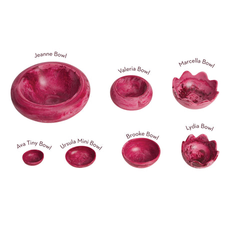 Brooke Bowl - Crimson