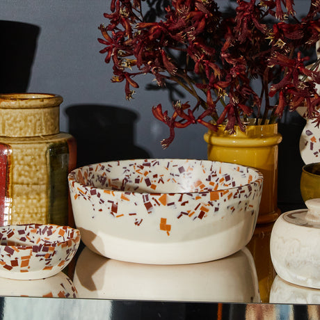 Mazzinni Bowl - Nougat Terrazzo