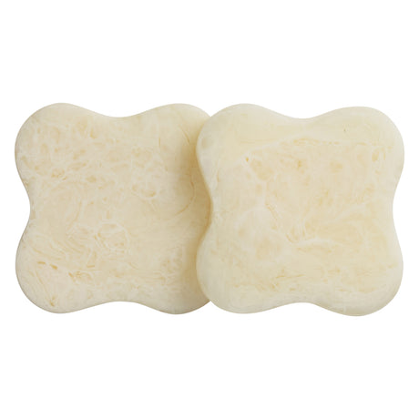 Malorie Coaster Set of 2 - Pearl