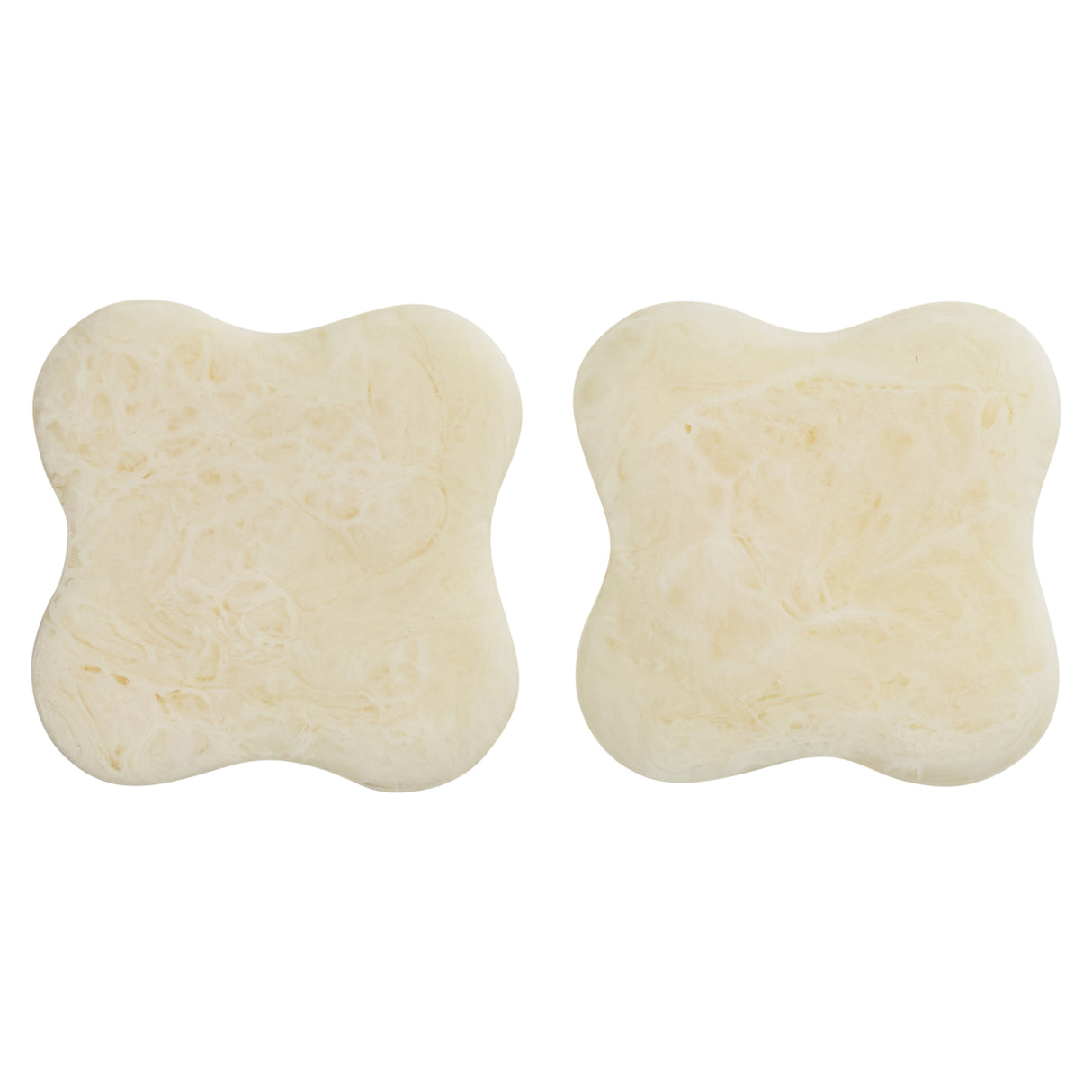 Malorie Coaster Set of 2 - Pearl
