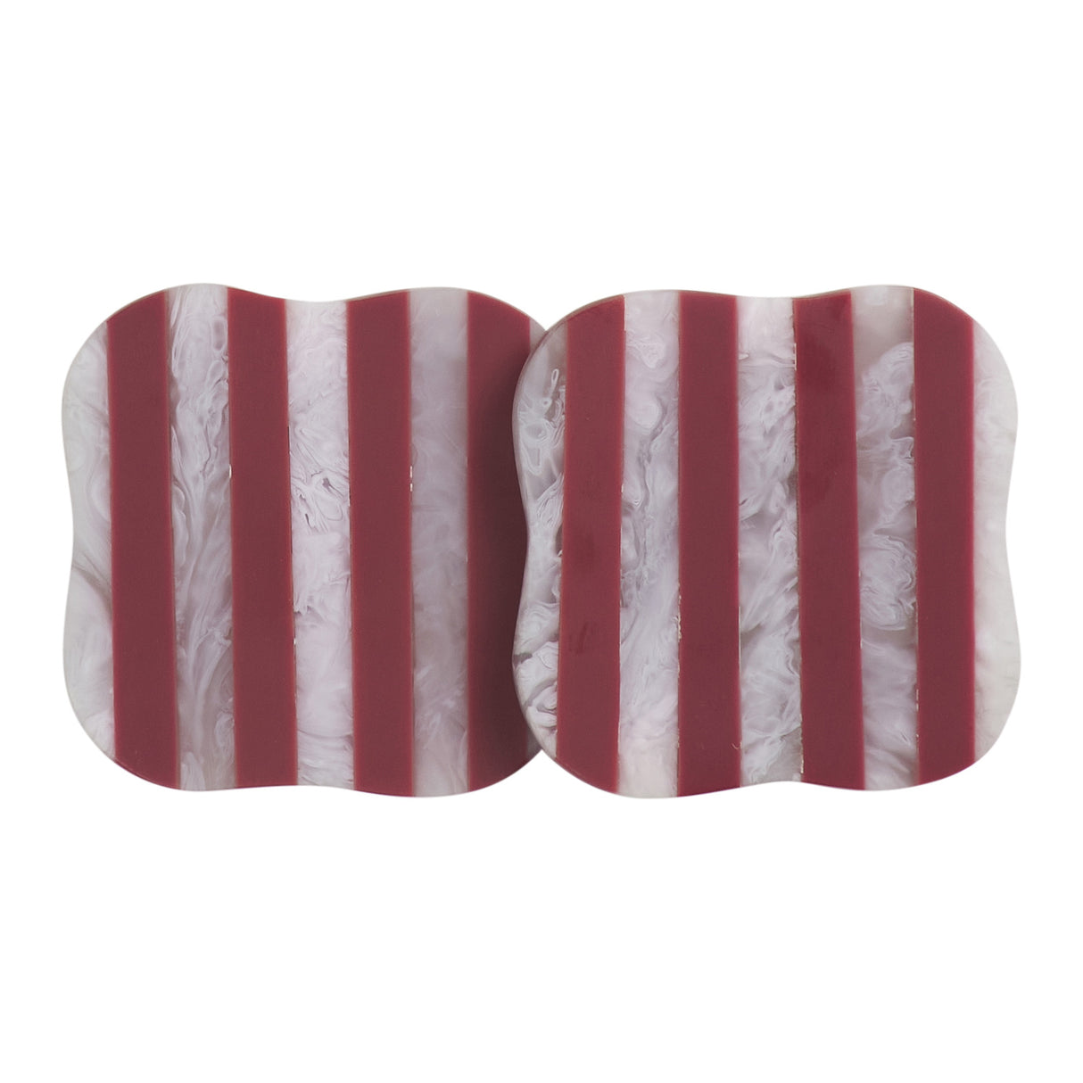 Noellyn Resin Coasters - Set of 2 - Lilac