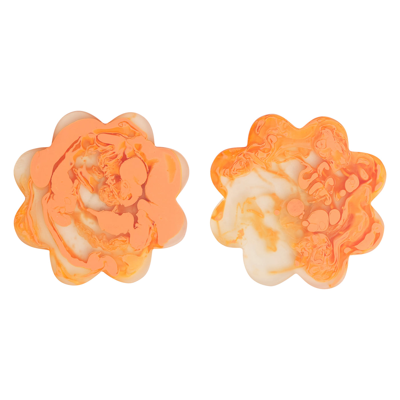 Cecilia Coasters - Set of 2 - Persimmon