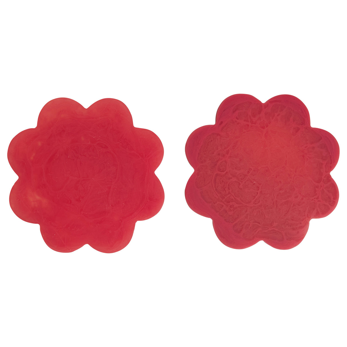 Cecilia Coasters - Set of 2 - Raspberry