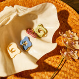 Carla Keyring - Azure