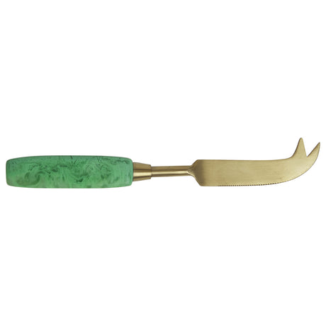 Penny Cheese Knife - Emerald