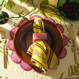 Jara Napkin Ring - Fuchsia