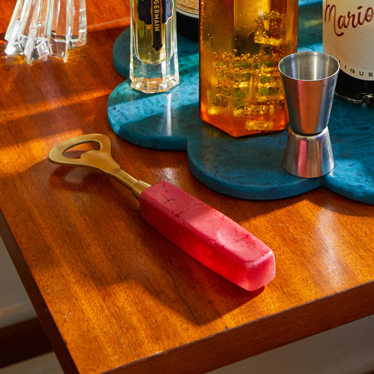 Court Bottle Opener - Raspberry