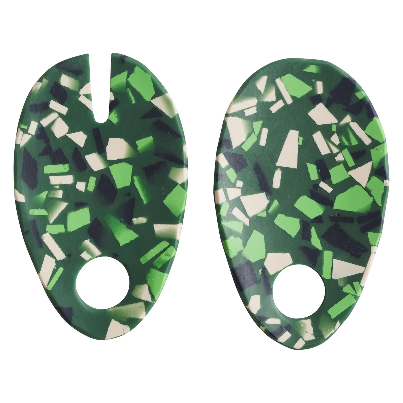 Inez Pair of Servers - Pine Terrazzo
