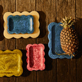 Beau Small Tray - Crimson