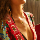 Goddess Necklace - Green Tourmaline