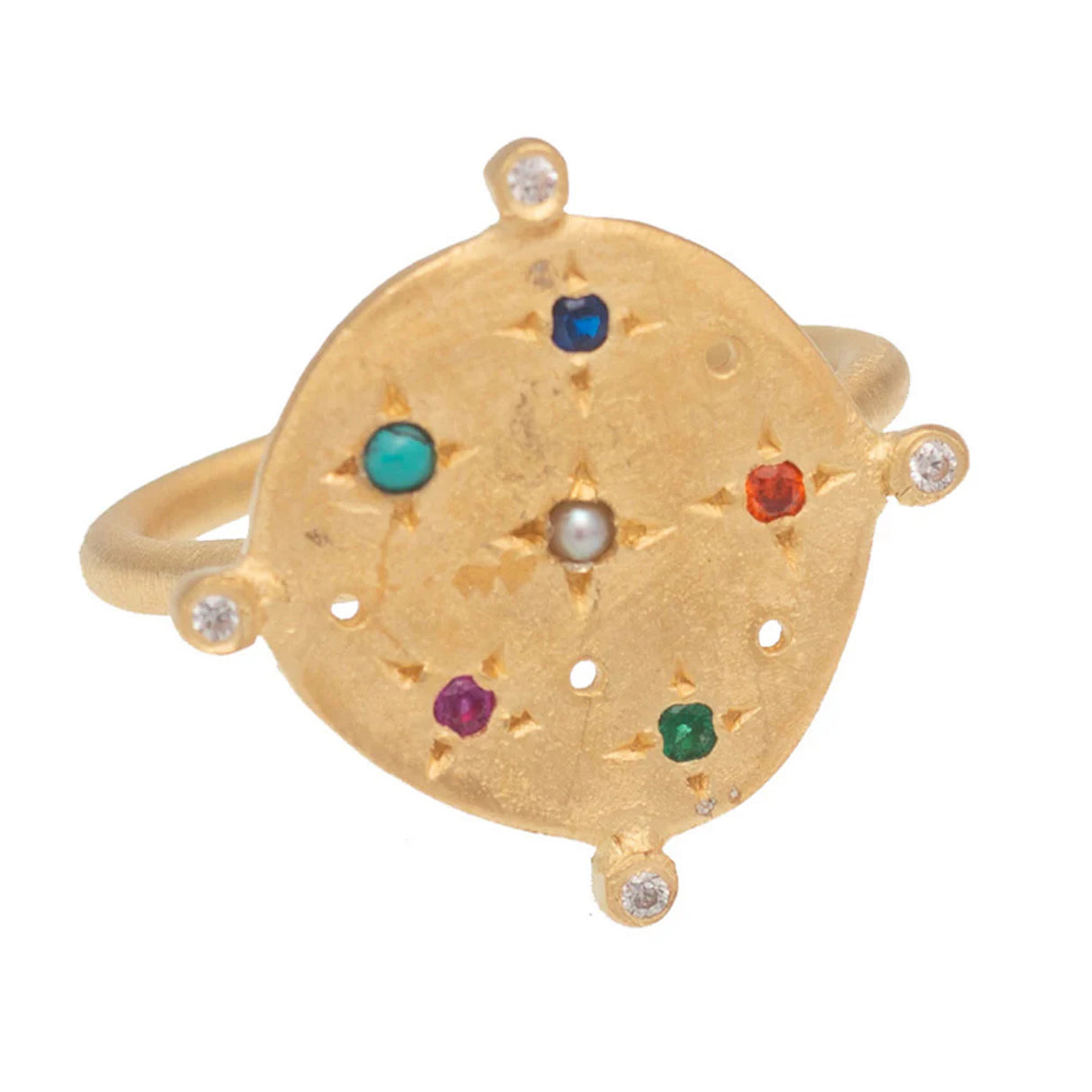 Souk Ring - Mixed Stone