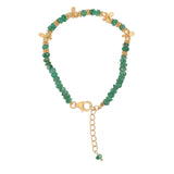 Saffron Bracelet - Green Aventurine