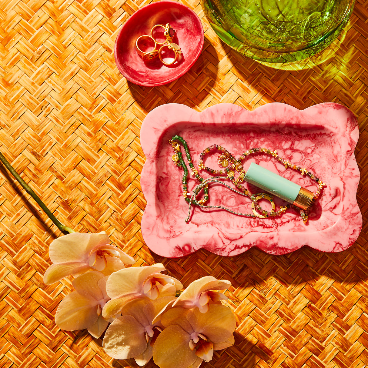 Saffron Bracelet - Green Aventurine