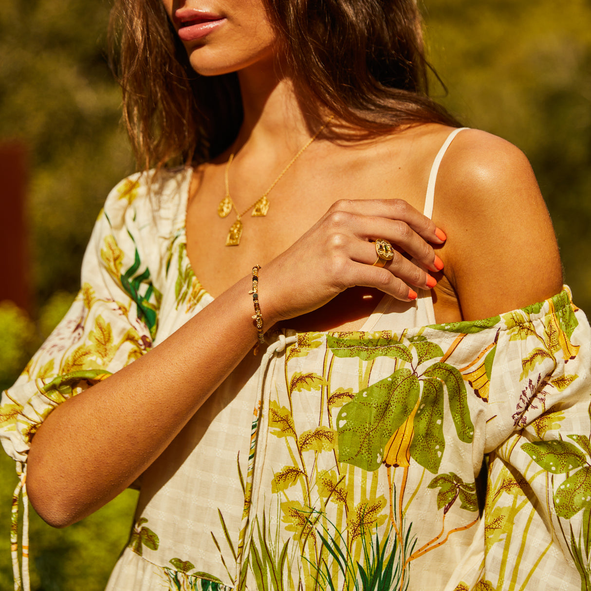 Saffron Bracelet - Multi Tourmaline