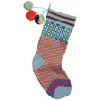 Palmina Knitted Stocking - Cerulean