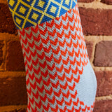 Palmina Knitted Stocking - Cerulean