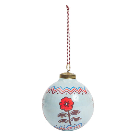 Winnie Bauble - Calcite Blue