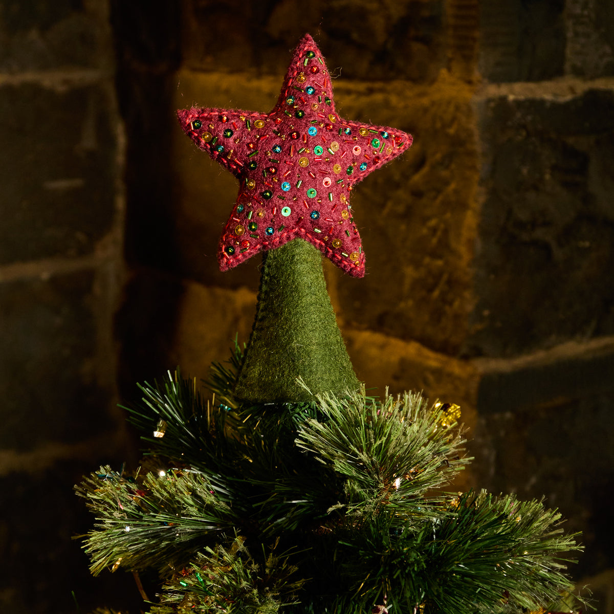 Maisie Felt Tree Topper
