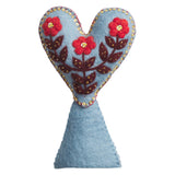 Delilah Felt Heart Tree Topper