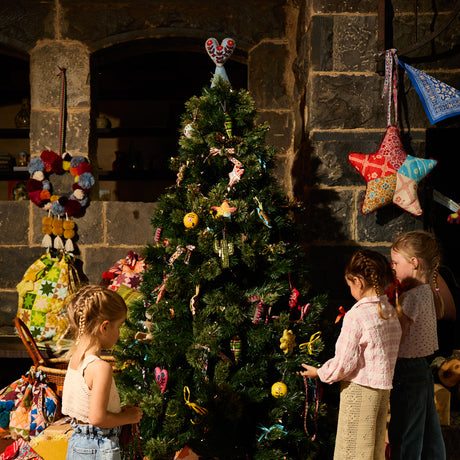 Delilah Felt Heart Tree Topper