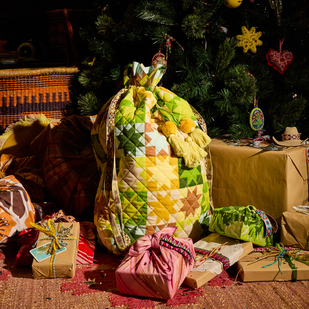 Matilda Santa Sack - Ochre