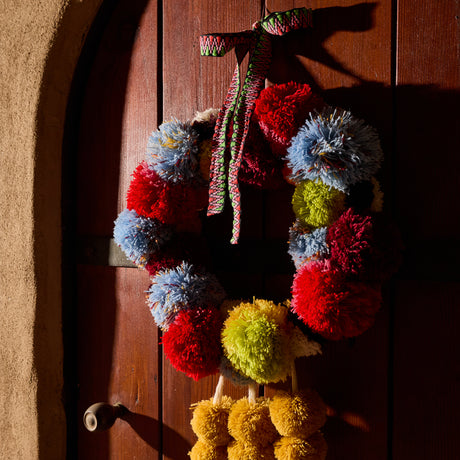 Annabeth Pom Pom Wreath