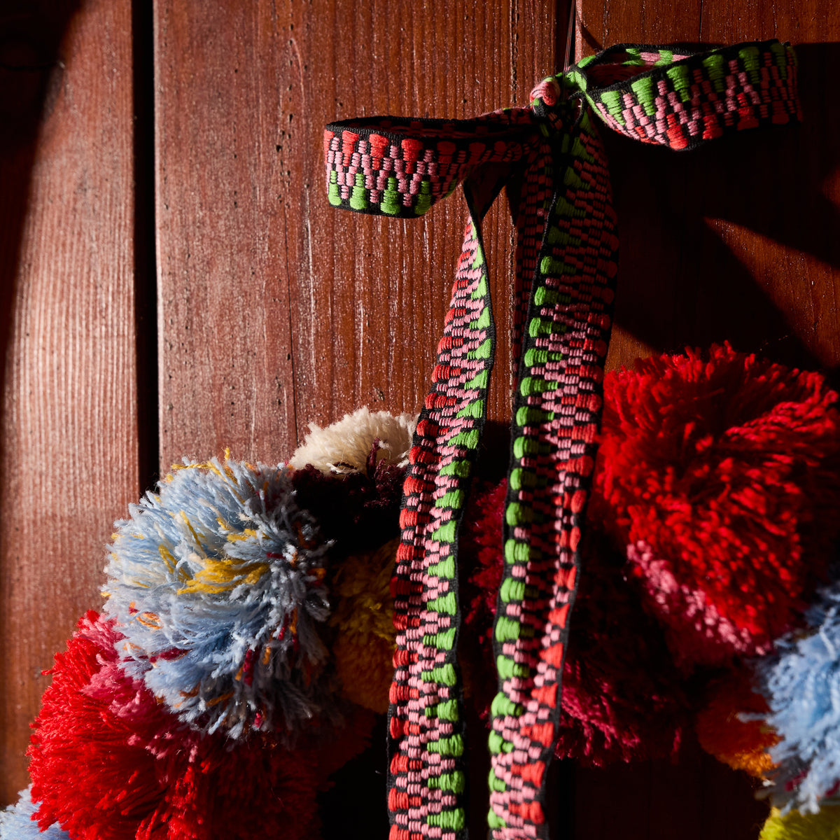 Annabeth Pom Pom Wreath