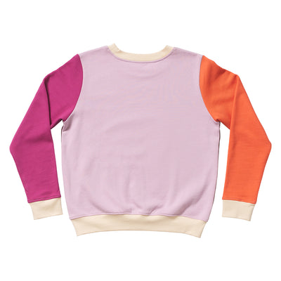 Sage x Clare Celeste Collection Zana cotton sweater Rosewood