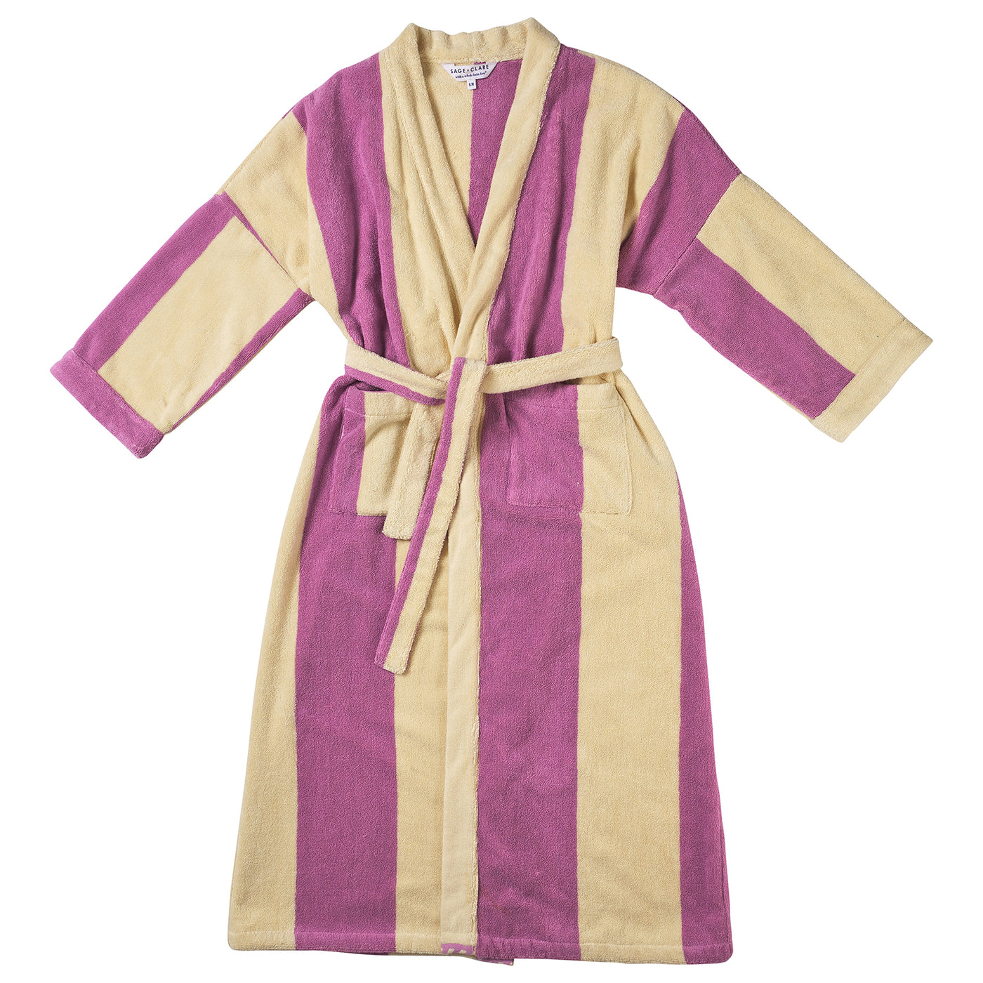 Halifax Towelling Robe - Orchid XS / S