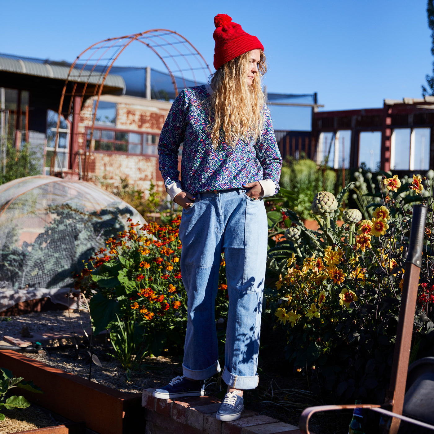 Sage X Clare Celeste Collection Abigail Cotton Sweater