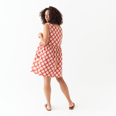 Sage X Clare Celeste Collection Annabell Check Dress