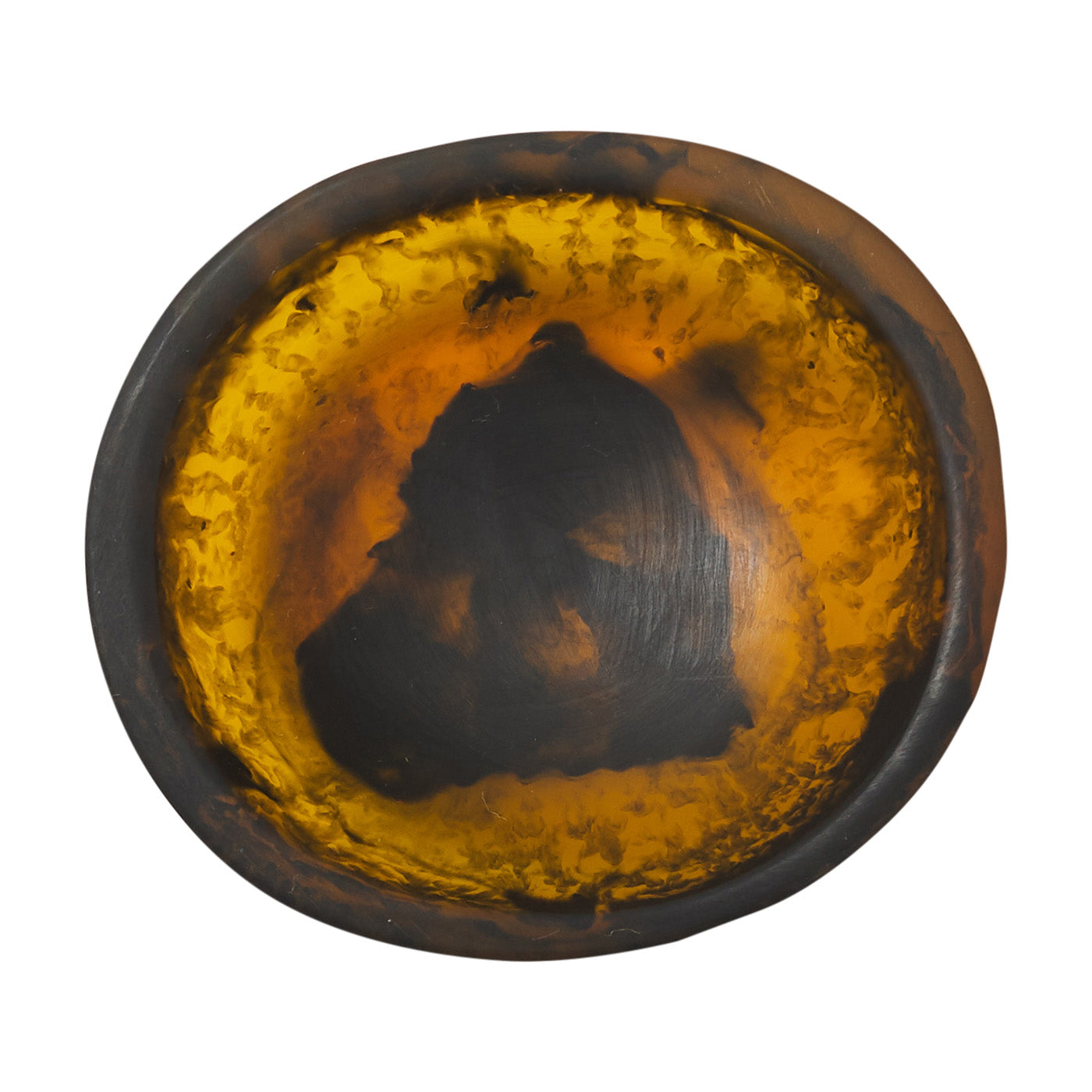 Sage x Clare Resin Astrid Tiny Bowl - Treacle