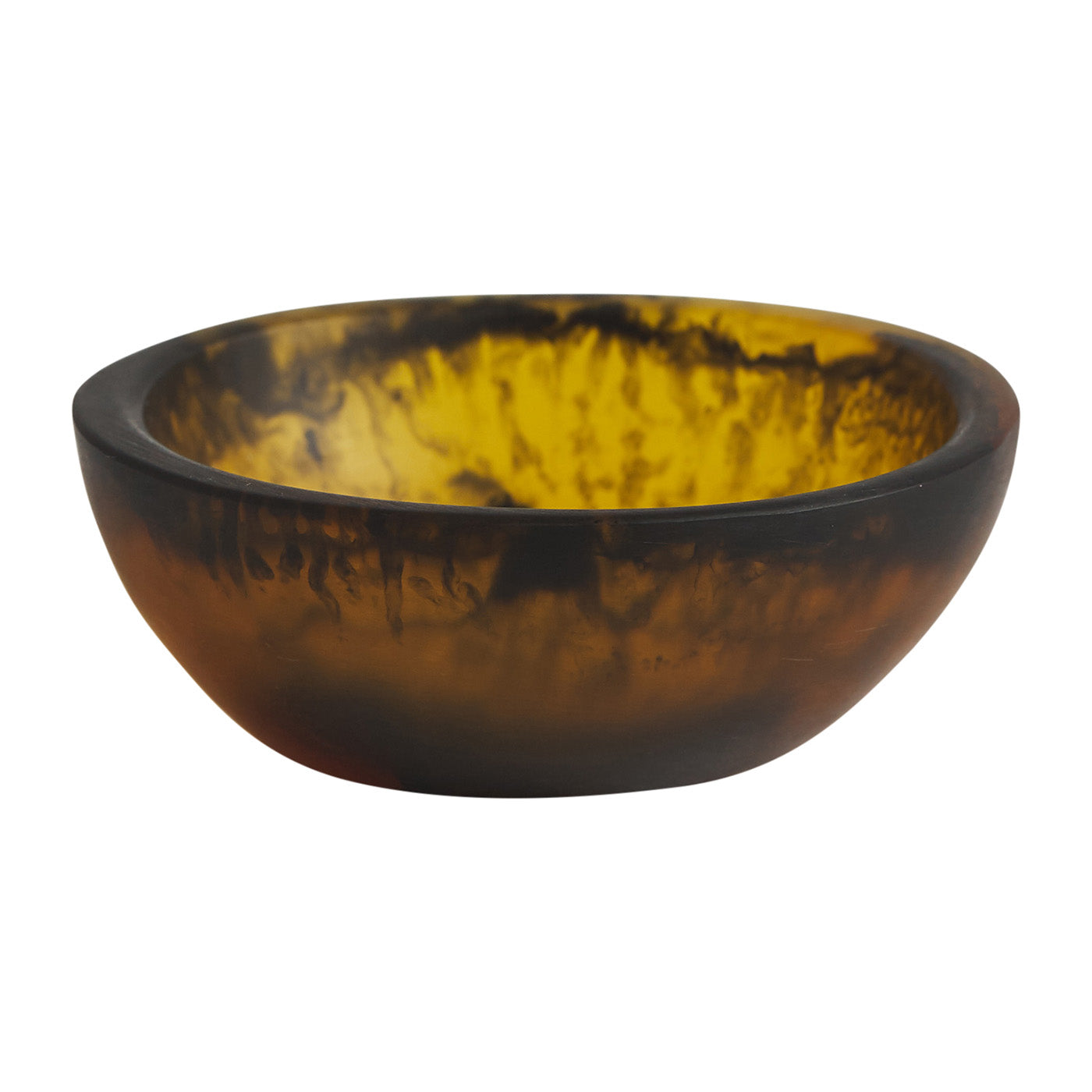 Sage x Clare Resin Astrid Tiny Bowl - Treacle