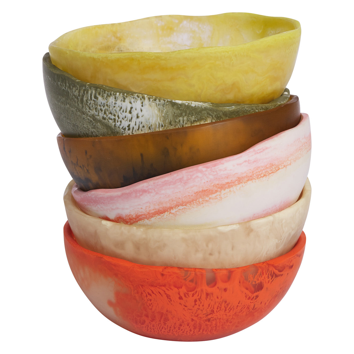 Sage x Clare Resin Billie Bowl - Yuzu