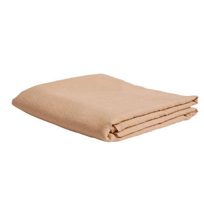 Cashew French Flax Linen Flat Sheet