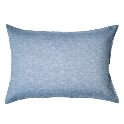 Linen Standard Pillowcase Set - Chambray