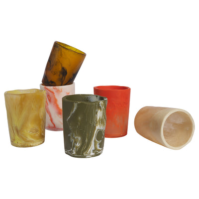 Sage x Clare Resin Earl Vessel - Yuzu