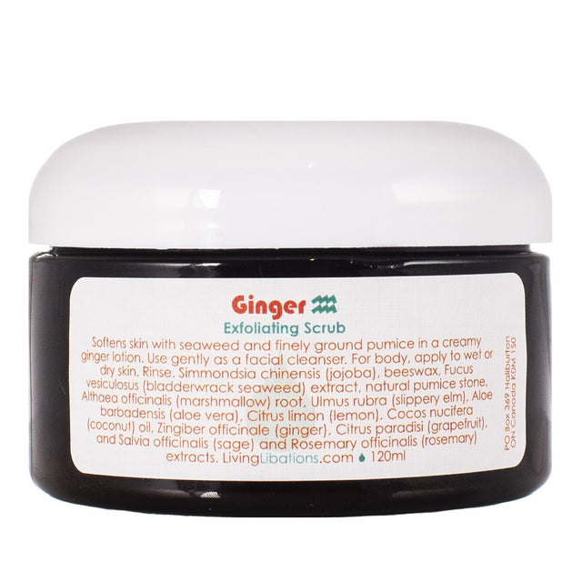 Living Libations Ginger Body Scrub