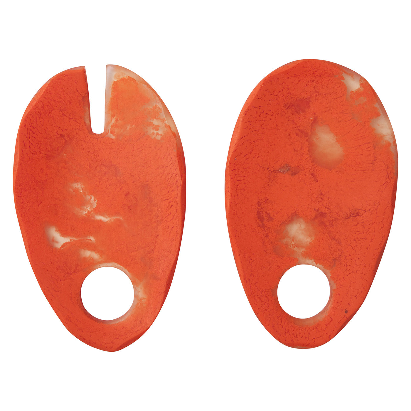 Sage x Clare Resin Inez Pair of Servers - Marmalade