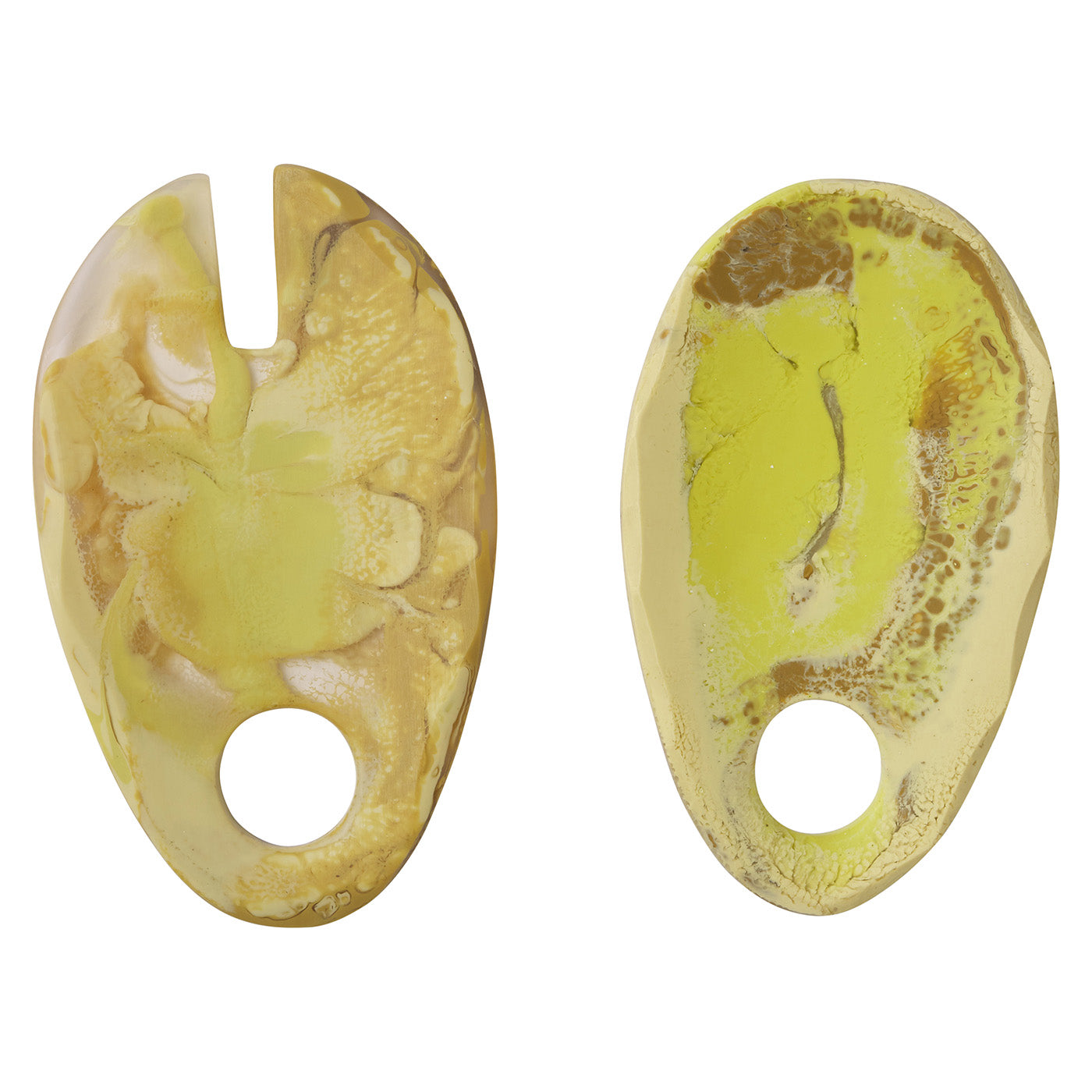 Sage x Clare Resin Inez Pair of Servers - Yuzu