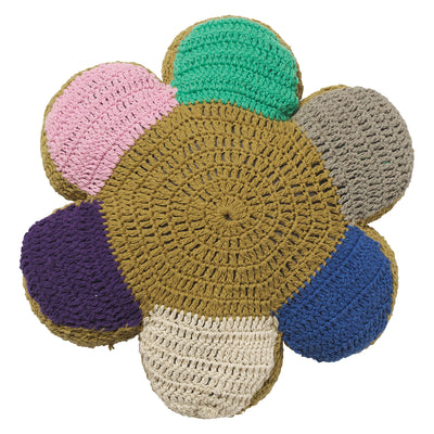 Sage X Clare Celeste Collection Issy Crochet Cushion