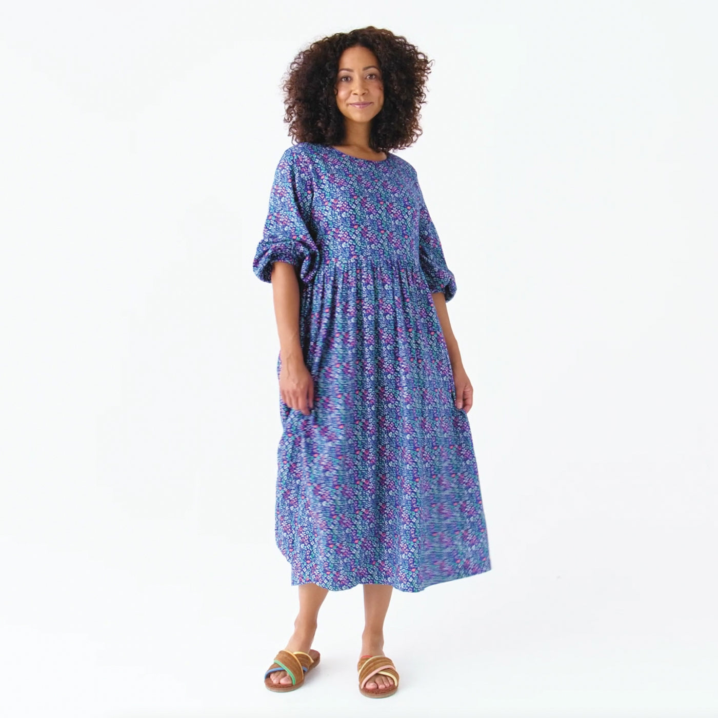 sage and clare jane ditsy dress