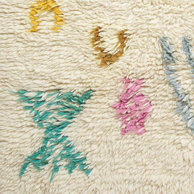 juno beni moroccan style rug close up