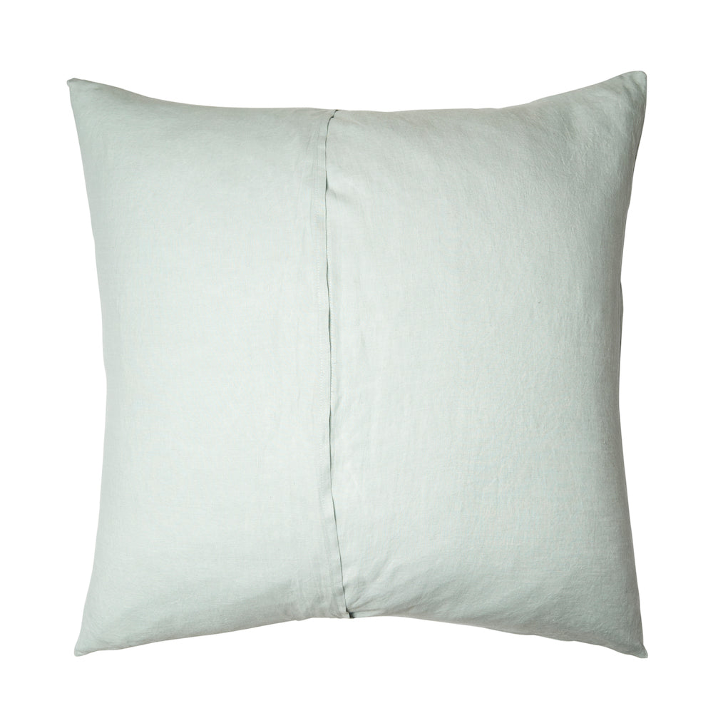 Linen Euro Pillowcase Set Moonlight