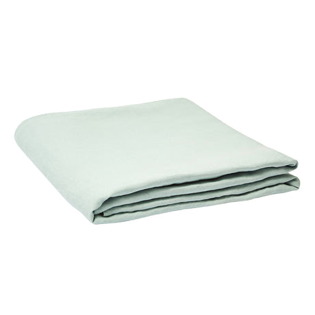 Linen Flat Sheet Moonlight