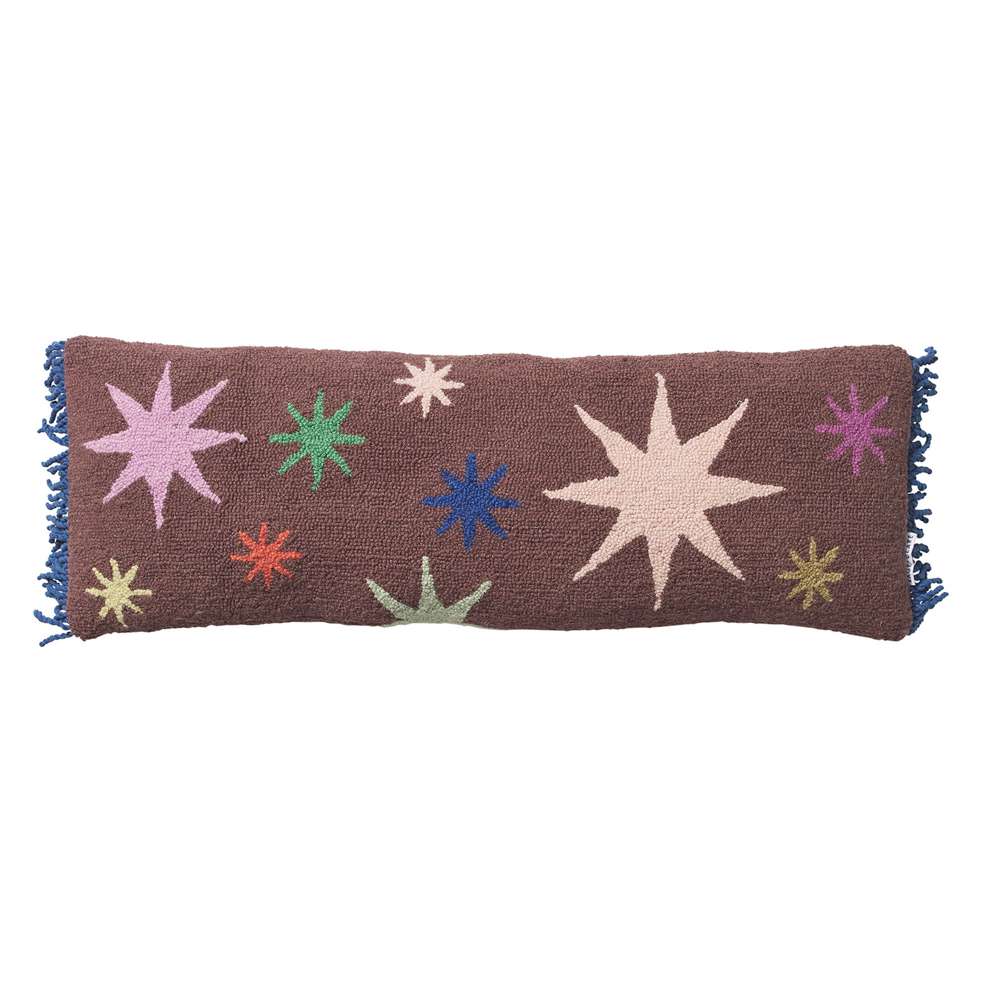 Sage x Clare Celeste Collection Lyra Needle Punch Cushions Stars Wool