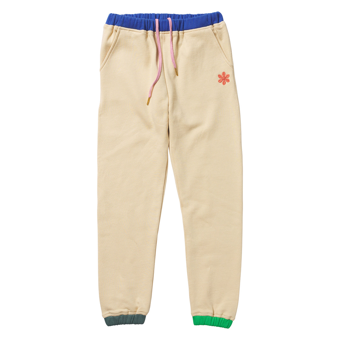 Reagan Cotton Trackpant - Macadamia